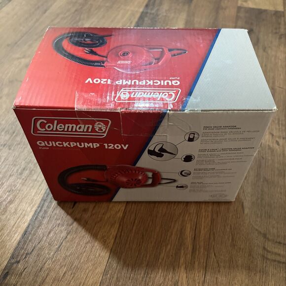 Coleman Quickpump 120V Pump Inflate / Bomba For Airbeds / New - Picture 11 of 11